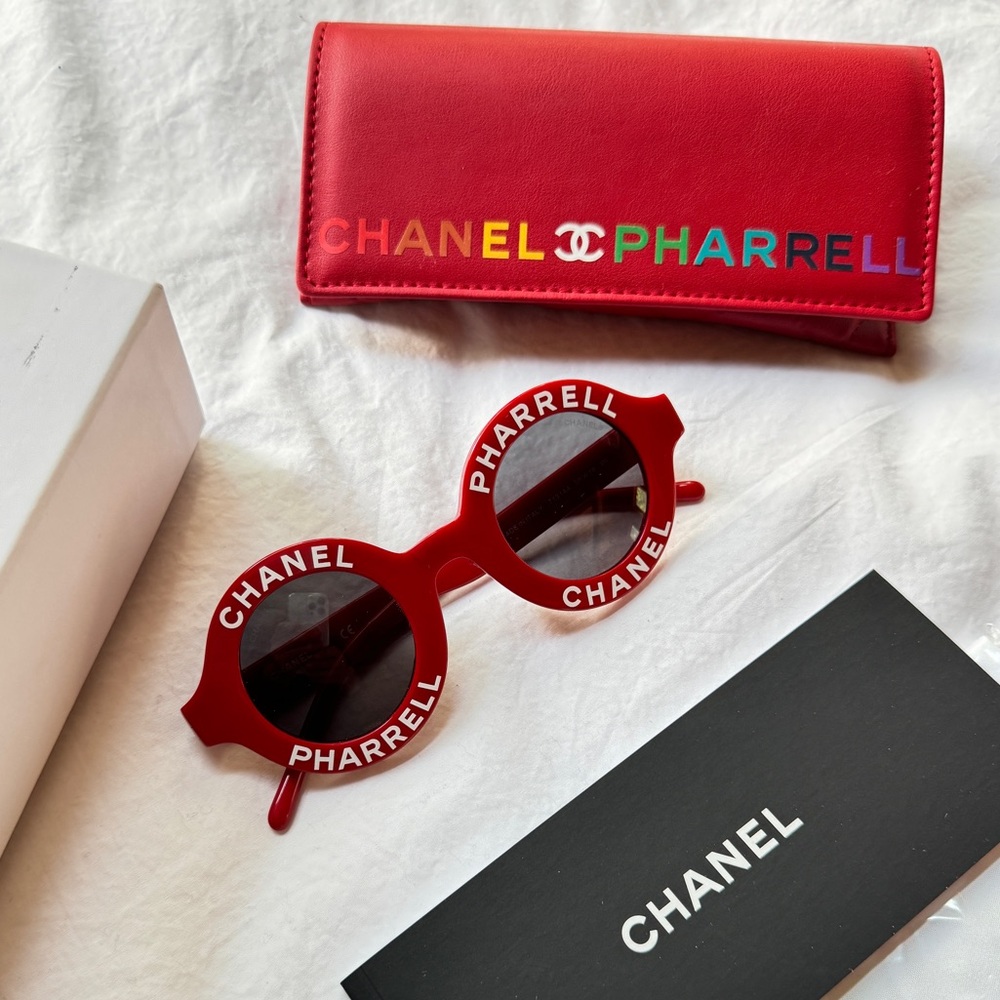 Brand new rare Chanel Pharrell Sunglasses, collectors item.